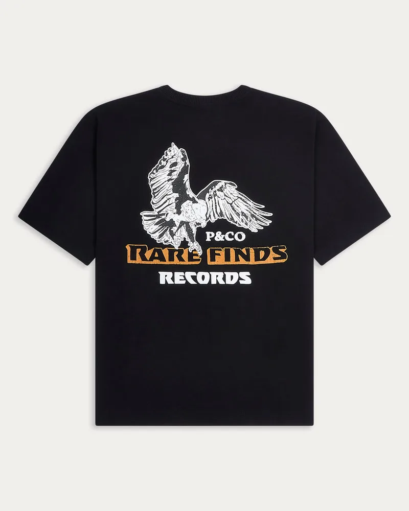 Rare Finds Boxy T-Shirt - Washed Black