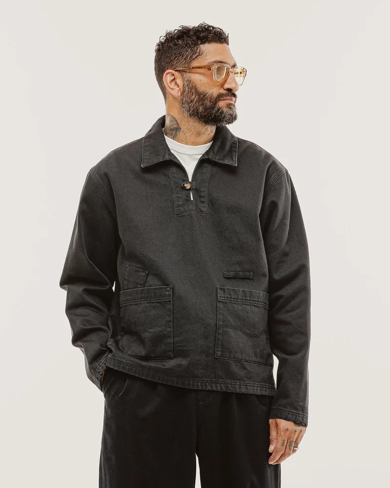 Founders Artist Smock - Washed Black