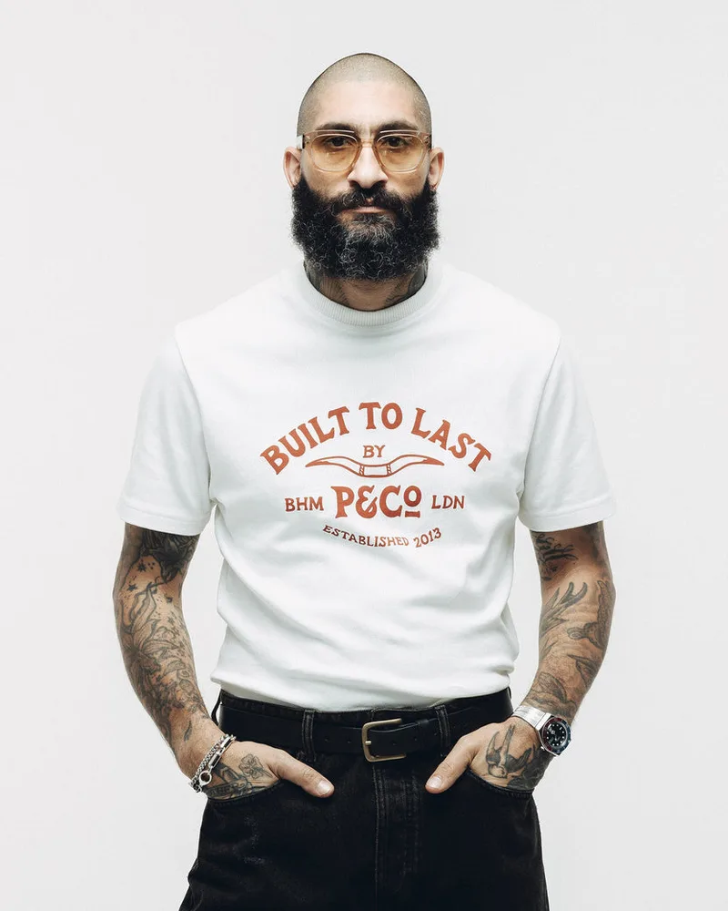 Built To Last 50's T-Shirt - Off White