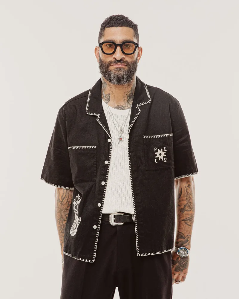 Merrow Resort Shirt - Black