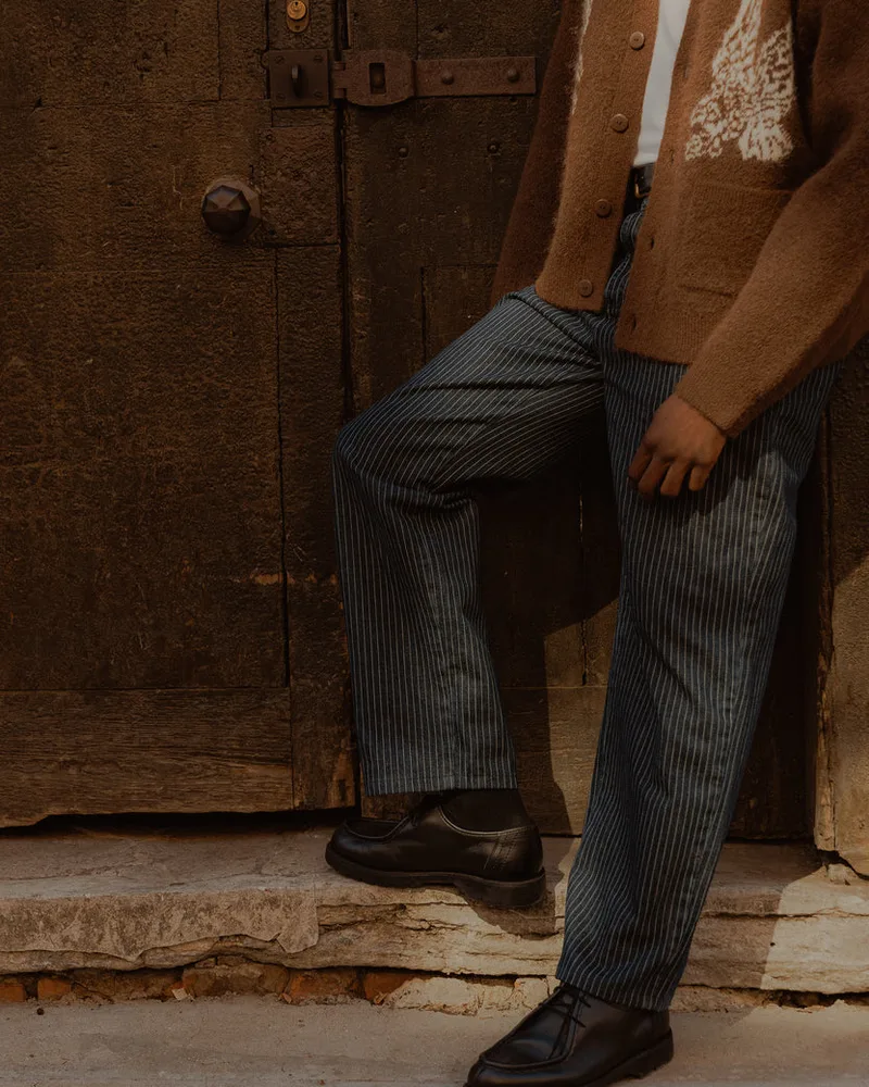 Barstow Denim Jean - Hickory Stripe