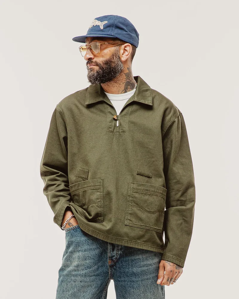 Founders Artist Smock - Dark Olive