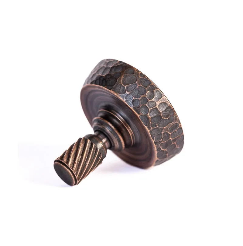 Fiddle Foundry Spinning Top - Hammered Copper