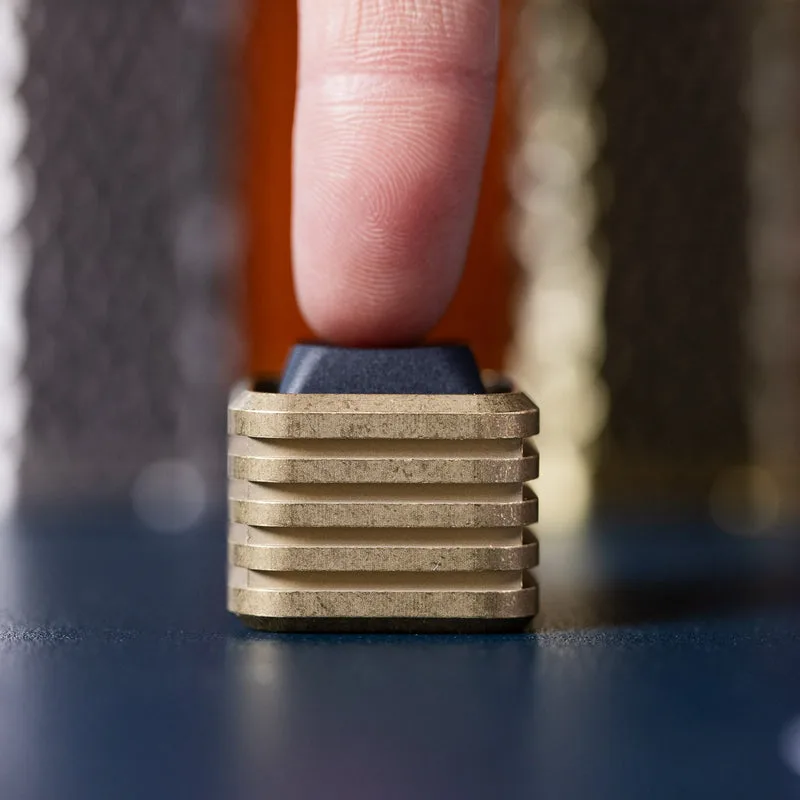 Last Manner x ZeroFeud MX Keycap Fidget Clicker – Brass