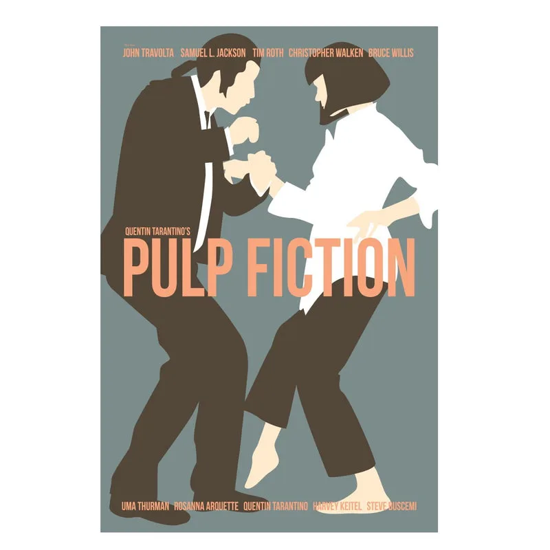 Retro Movie Posters | Original Illustrations by Claudia Varosio