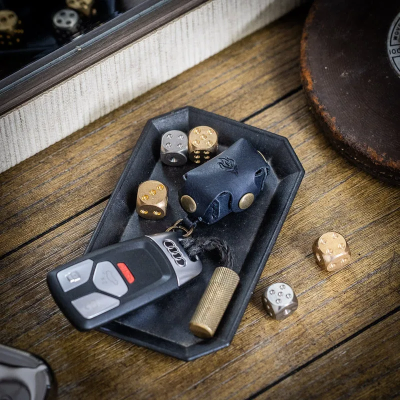 Last Manner Italian Leather Dice Case & Dice