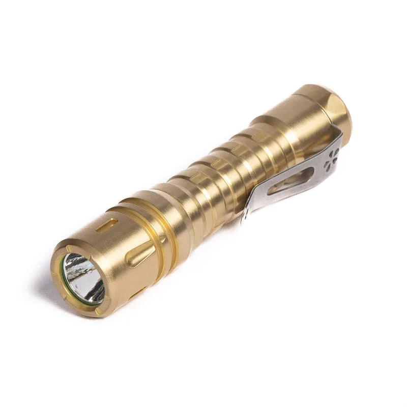 ReyLight LANapple Flashlight - Brass (SAMPLE)