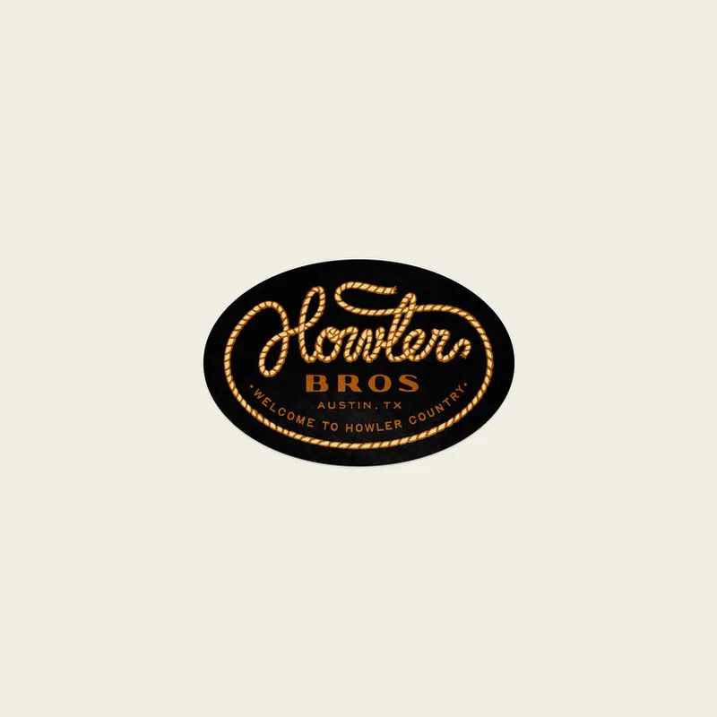 Howler Lasso Sticker