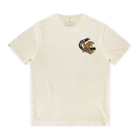 Tiger Banner Slub T-Shirt Raw