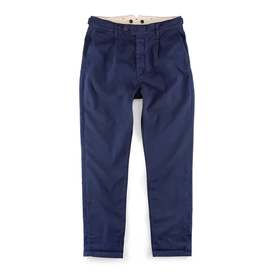 &SONS Hemingway Trousers Midnight Blue