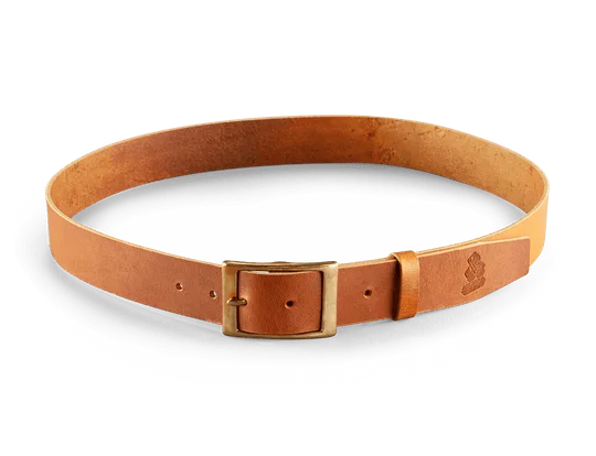 &SONS Tan Leather Belt