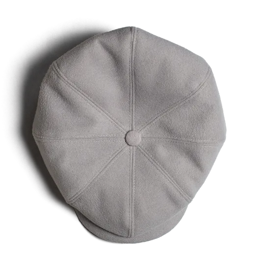 Jackson Traditional Baker Boy Hat - Light Grey