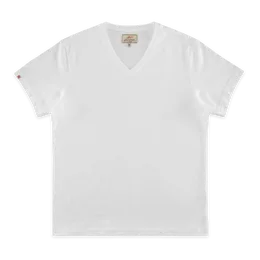 McQueen Frank V-Neck T-Shirt White