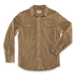 Sunday Shirt Dark Tan