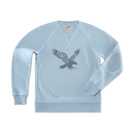 Eagle Sweatshirt Cool Blue