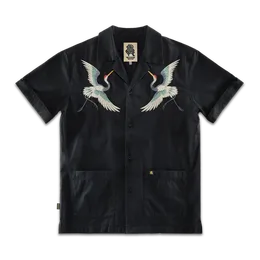 ROGUE Crane Shirt Black