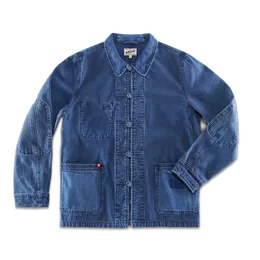 Artisan Workwear Chore Jacket Indigo Blue