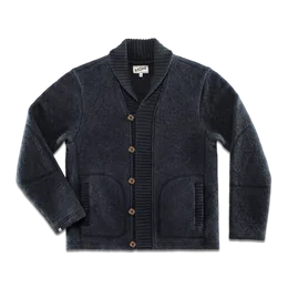 Torridon Shawl Collar Cardigan Navy