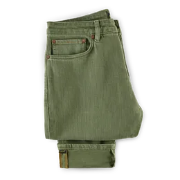 Brandon Overdyed Jean Army Green