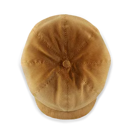 &SONS Golden Cord Baker Boy Hat