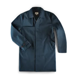 &SONS Woodward Mac Coat Navy