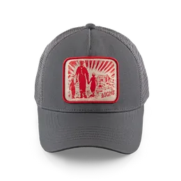 Trucker Badge Cap Grey
