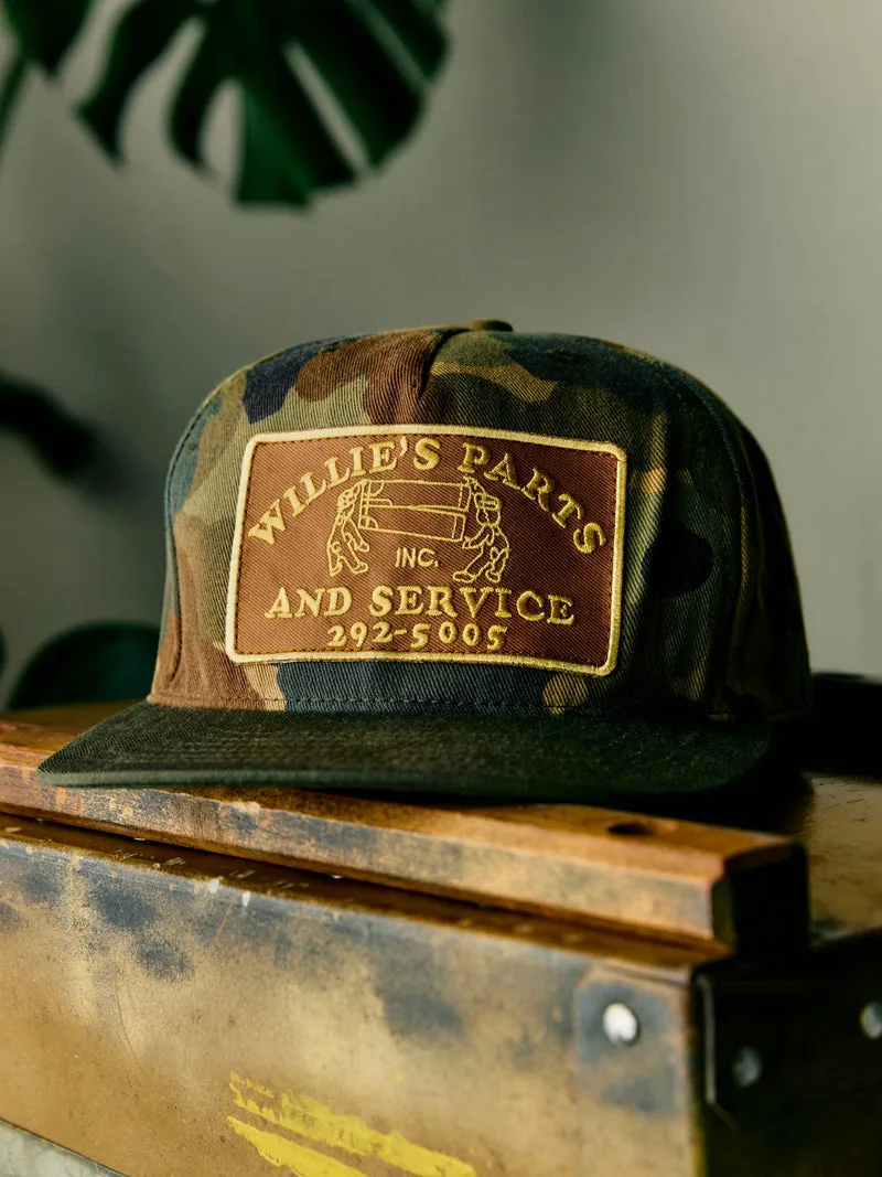the "parts and service" trucker