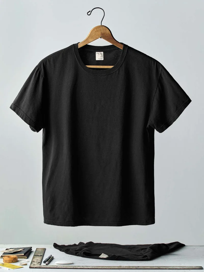 the cotton project tee in faded black