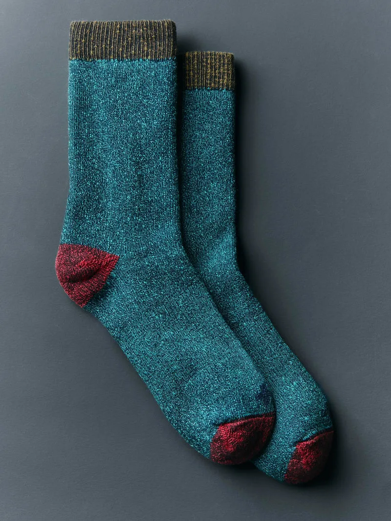 boot sock in cobalt