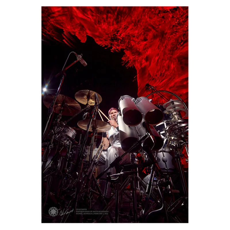 David Mushegain Chad Smith Poster