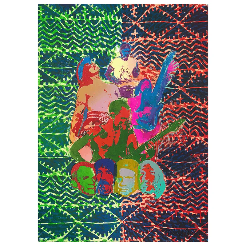 Special Edition Michael Rios Jamming Art Poster