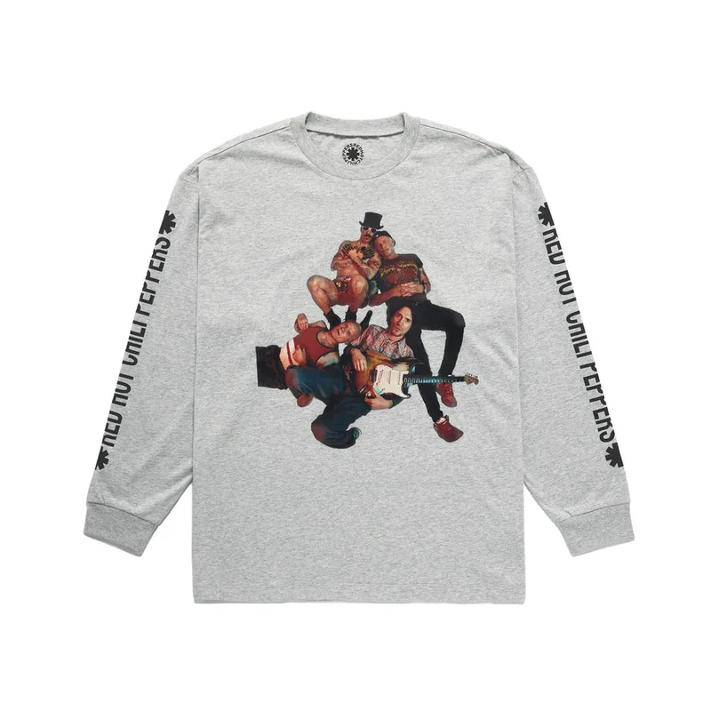Sexy Time Long Sleeve Tee Heather Grey