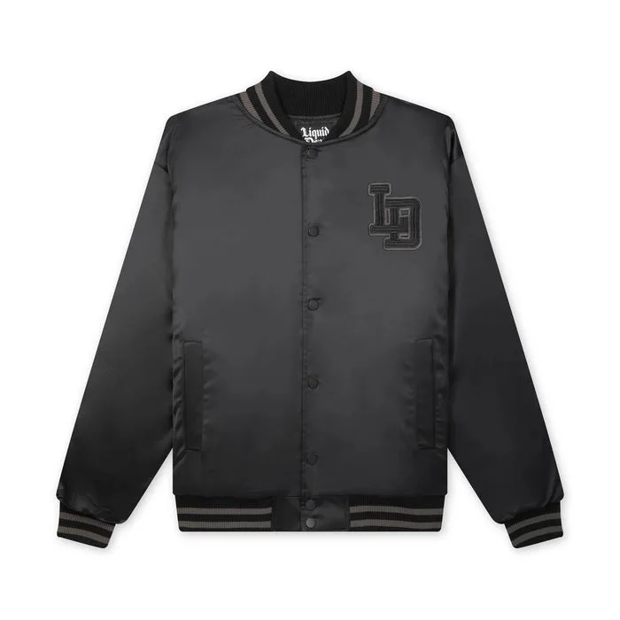Team Death Satin Bomber Jacket