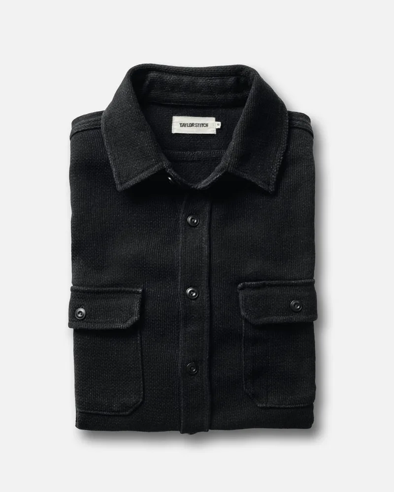 The Division Shirt in Black Indigo