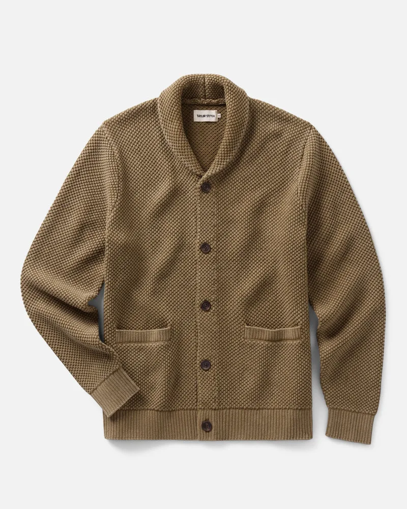 The Crawford Sweater in Bay Leaf