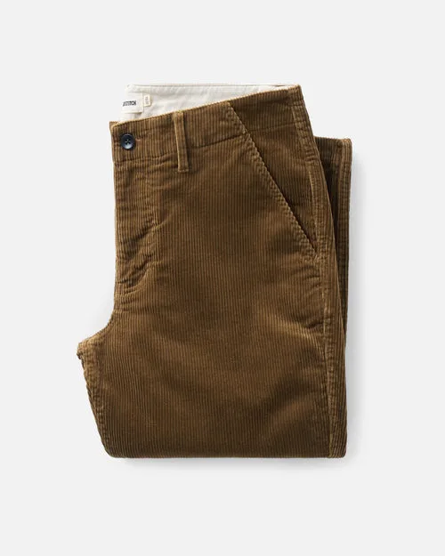 The Carnegie Pant in Bourbon Corduroy