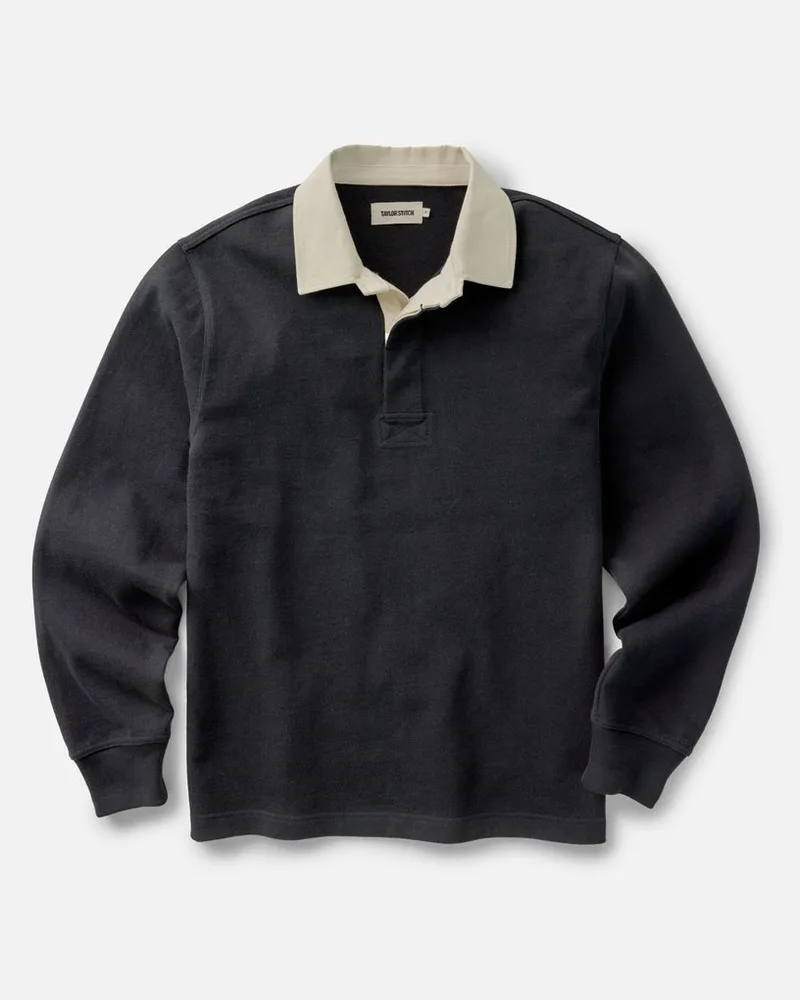 The Rugby Shirt in Coal