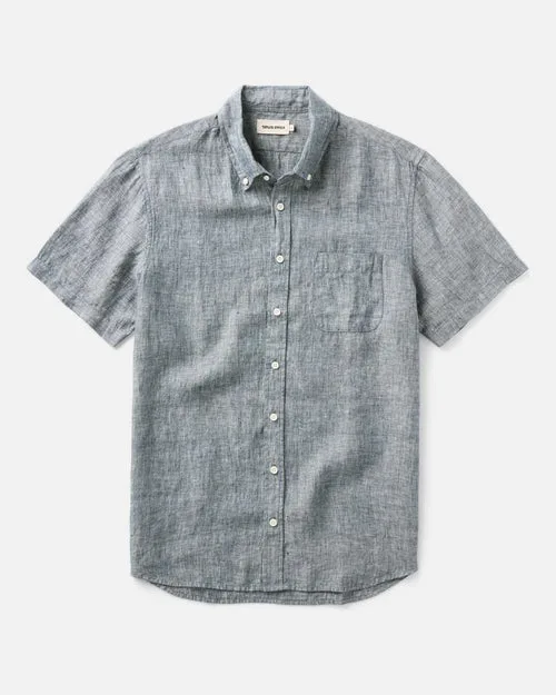 The Short Sleeve Jack in Ocean Linen