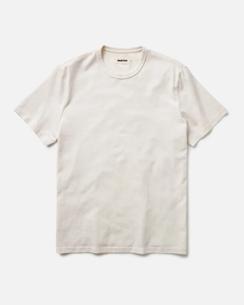 The Organic Cotton Tee in Vintage White