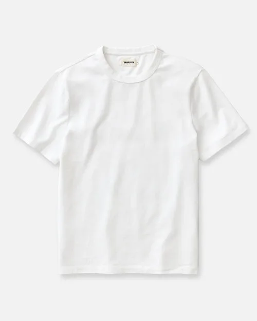 The Organic Cotton Shop Tee in White