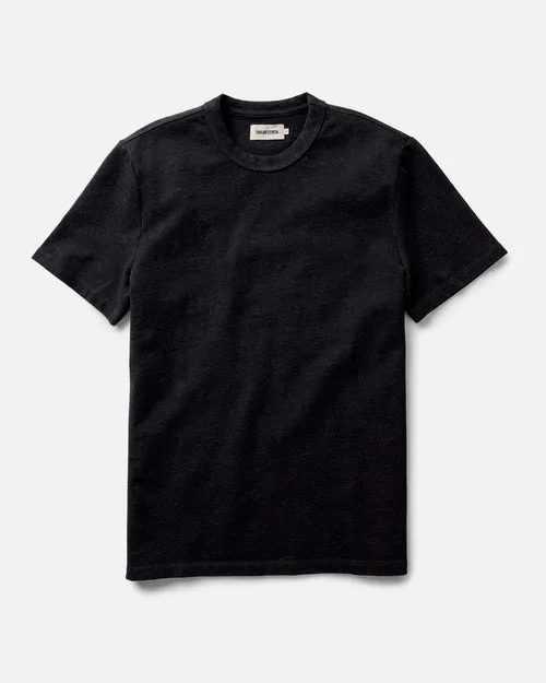 The Organic Cotton Shop Tee in Coal Twist