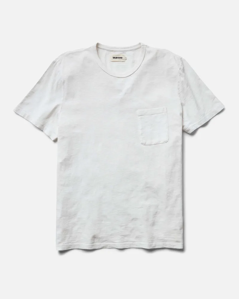 The Slub Tee in White