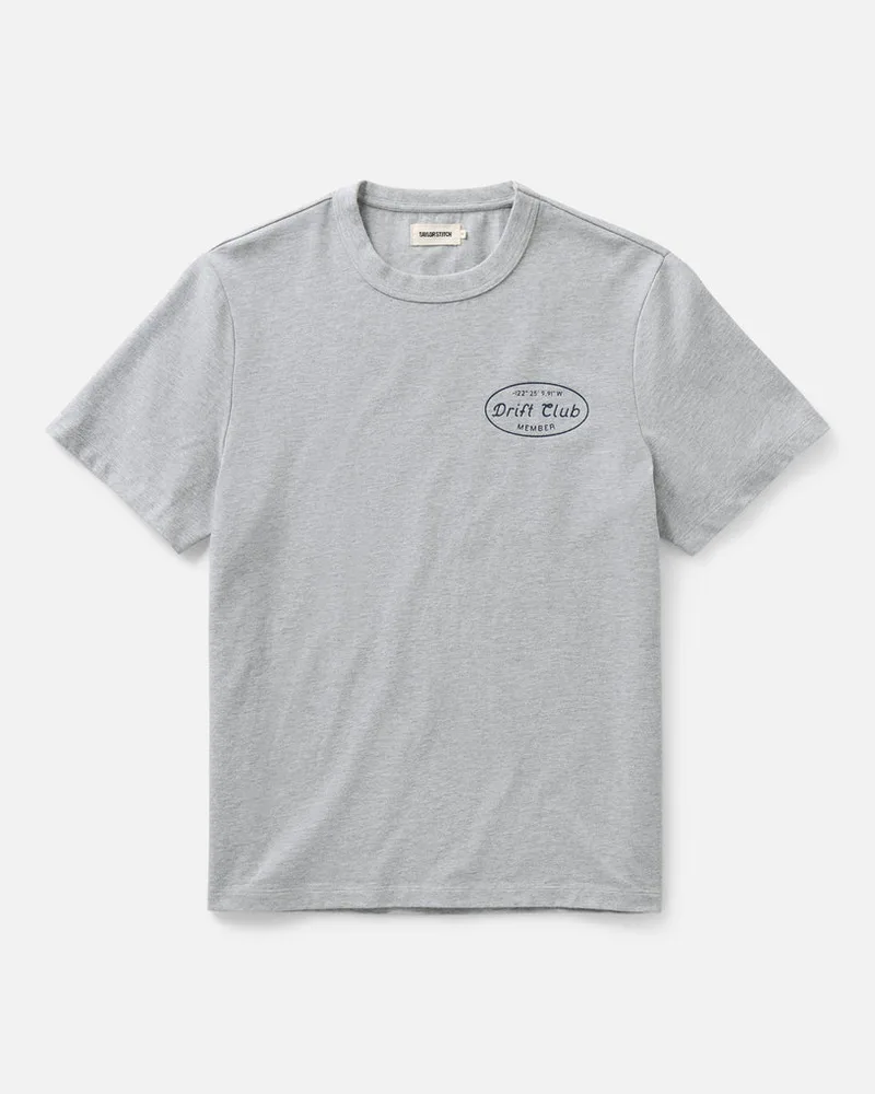 The Organic Cotton Shop Tee in Drift Club
