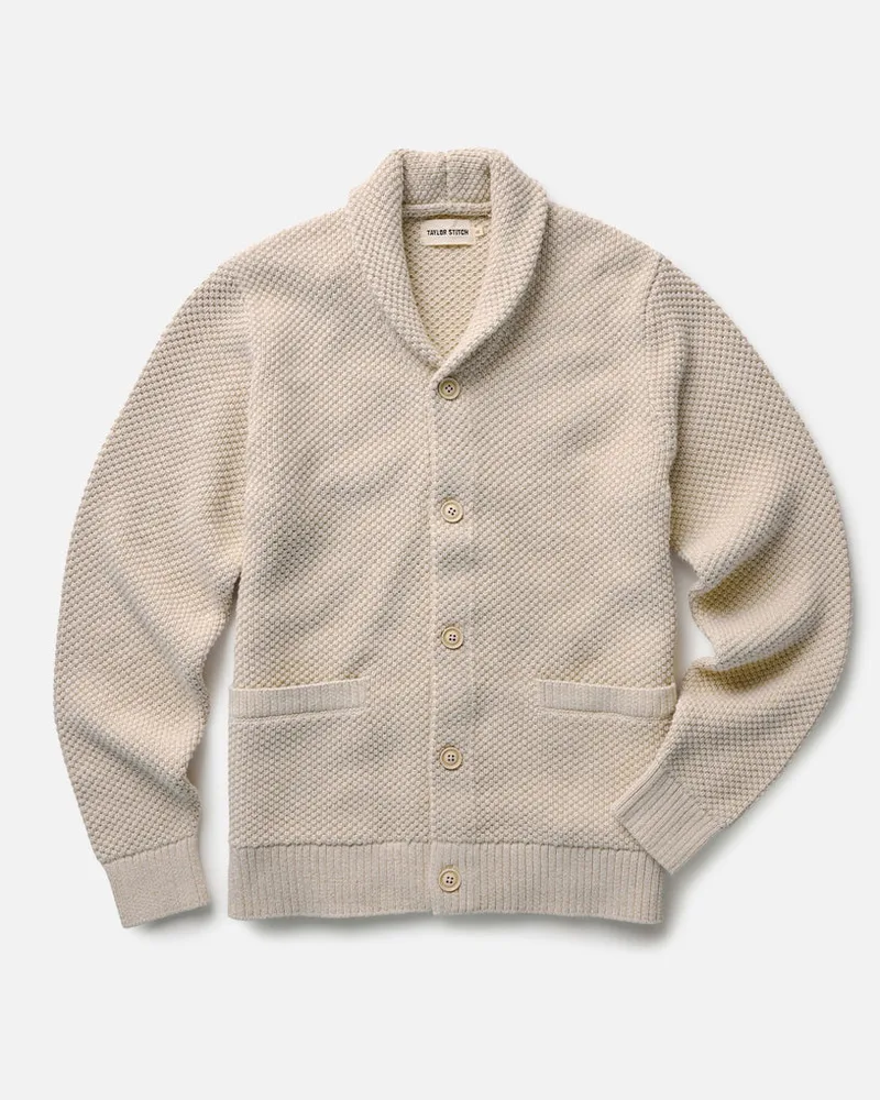 The Crawford Sweater in Marled Natural