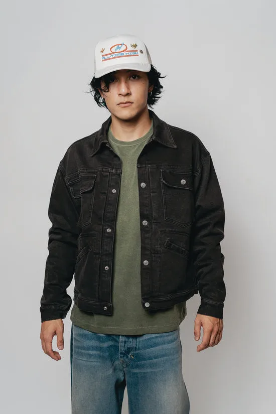 Wrightwood Lined Good Art Hlwyd x ATH Denim Jacket (Sulfur)