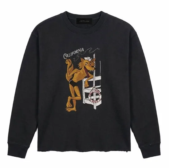 Lifeguard Chopped Longsleeve (Rinsed Black)