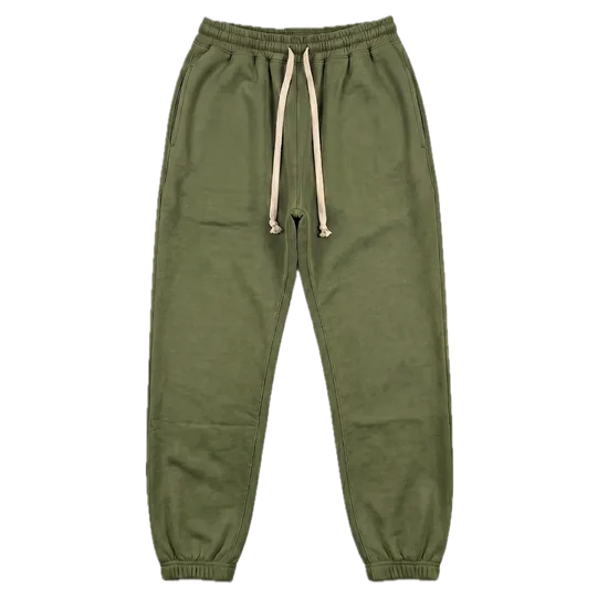 French Terry Sweatpants (Vintage OD Green)