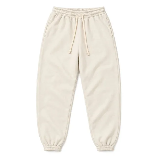 French Terry Sweatpants (Rinsed Ivory)