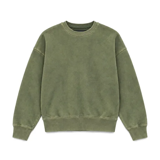 French Terry Dart Sweatshirt (Vintage OD Green)