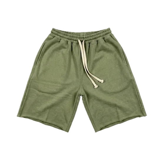 French Terry Chopped Sweats (Vintage OD Green)